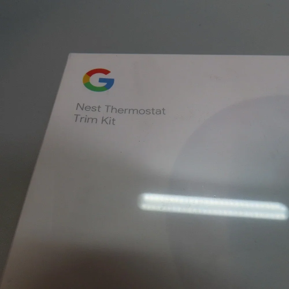 Google Nest Thermostat Trim Kit - Snow (GZZN7)‎ - GA01837-US - Sealed FREE SHIP